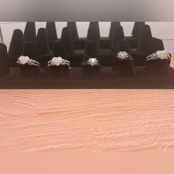 Two-Sided Rings, Silver 925 - Picture 2 of 4